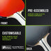 Palio Expert 3.0 Table Tennis Bat & Case