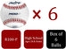 R100-P Practice Baseballs