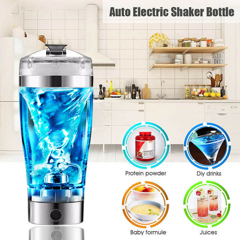 Electric Protein Shake bottle - MaxFitSupplies
