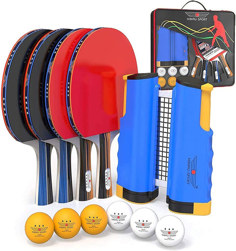 Ping Pong Paddles Set