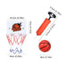 Suction Cup Basketball Hoop with 2 Balls