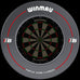 Printed Blue Dartboard Surround