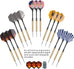 Steel Tip Darts, Black,Red,Blue,Stripes