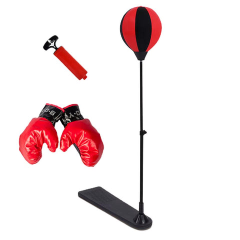 Kids Boxing Bag with Stand Height