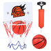 Suction Cup Basketball Hoop with 2 Balls