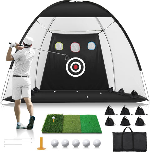 10X7Ft Nylon Golf Practice Net