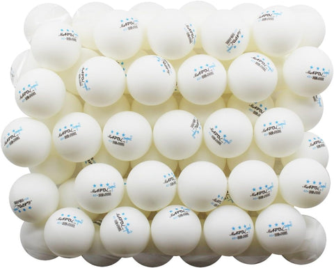 50 White 3-Star Table Tennis Balls
