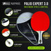 Palio Expert 3.0 Table Tennis Bat & Case