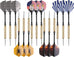 Steel Tip Darts, Black,Red,Blue,Stripes