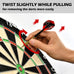 Sisal/Bristle Dartboard, Dartboard Mounting Kits Included