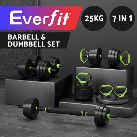 Everfit 25Kg Adjustable Dumbbells