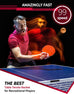 Table Tennis Paddle Professional Racket 