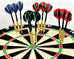 Sisal/Bristle Dartboard, Dartboard Mounting Kits Included